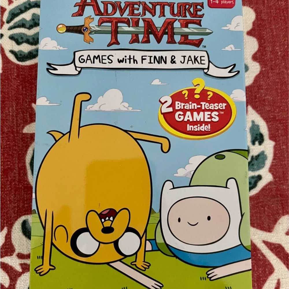 Adventure Time “Games With Finn & Jake”, 2 Brain-Teaser Games in Collectors Tin